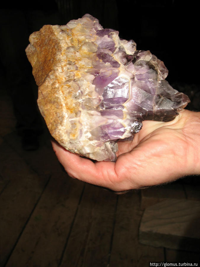 «Счастливый камень», или о посещении аметистовой шахты Луосто, Финляндия