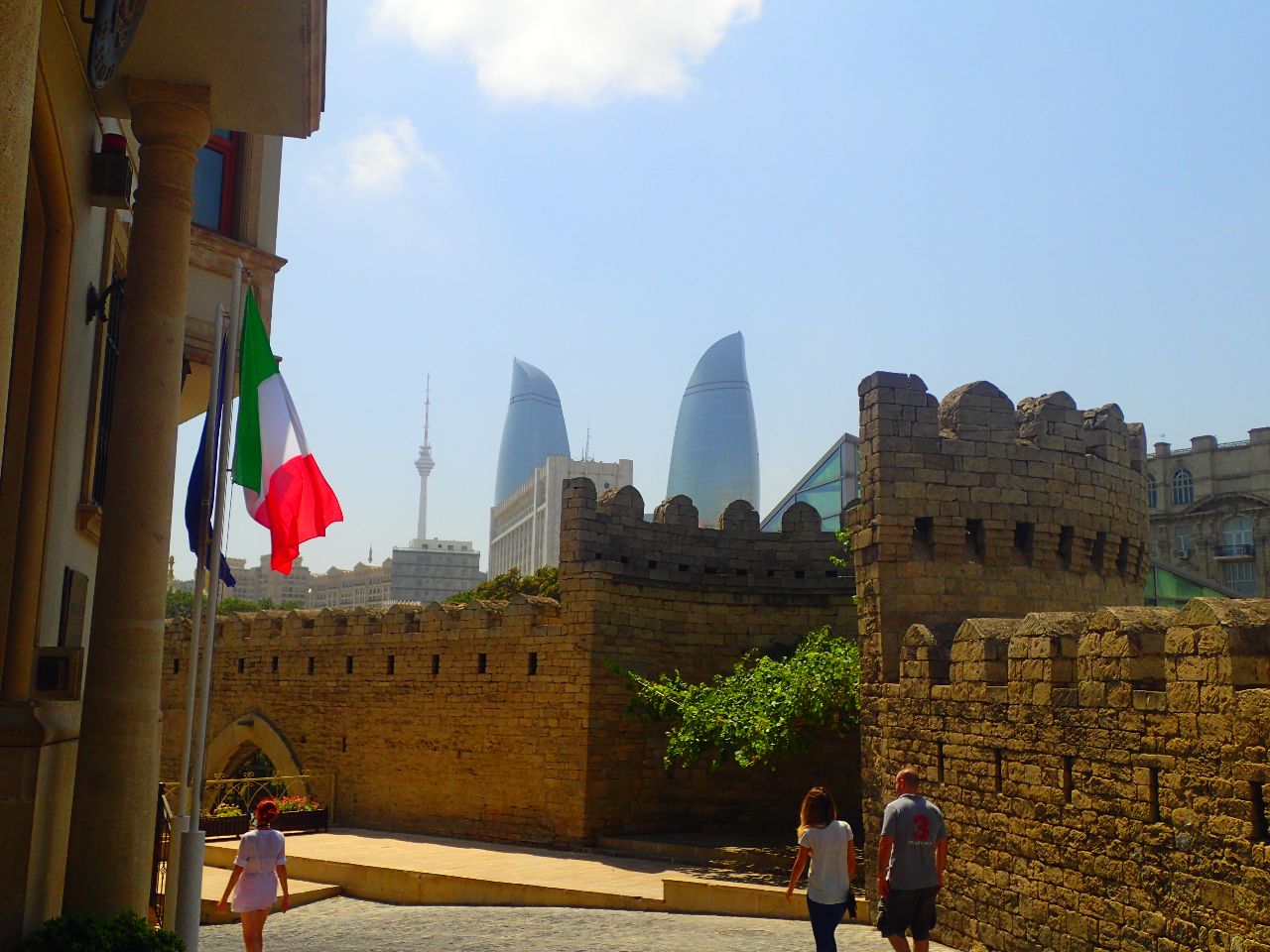 Баку город ветров и пламени. Жемчужина Каспия. После бала... Баку, Азербайджан
