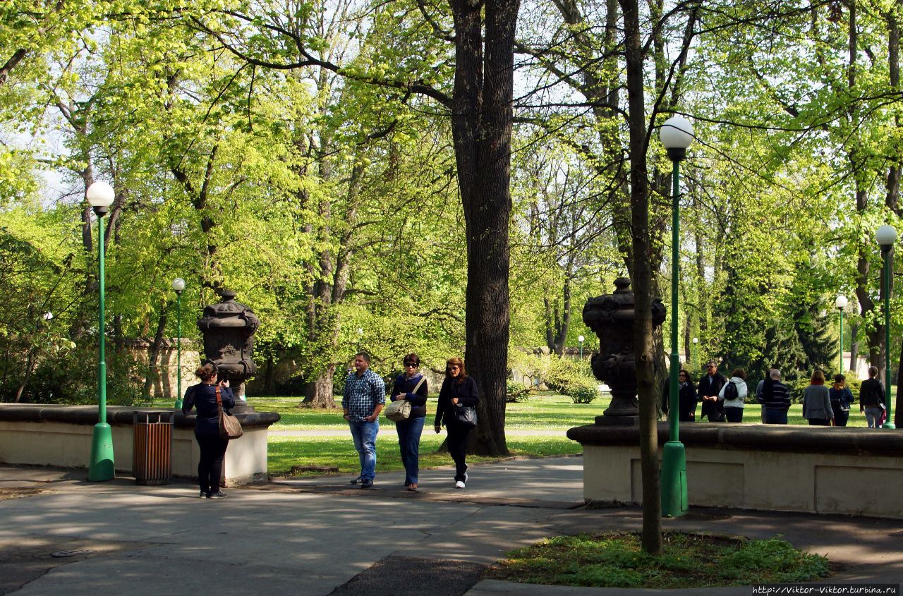 Королевские сады Прага, Чехия