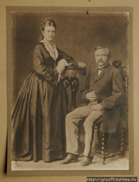Бибиков с женой Ольгой Ад
