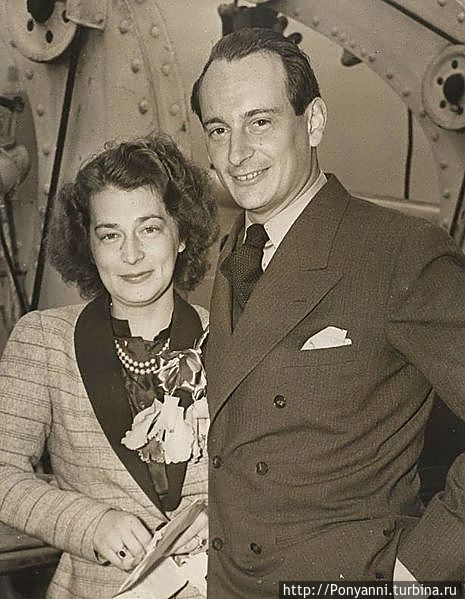 Великая княжна Кира Кирриловна с мужем Луи Фердинандом 1938 год (фото из интернета) Хехинген, Германия
