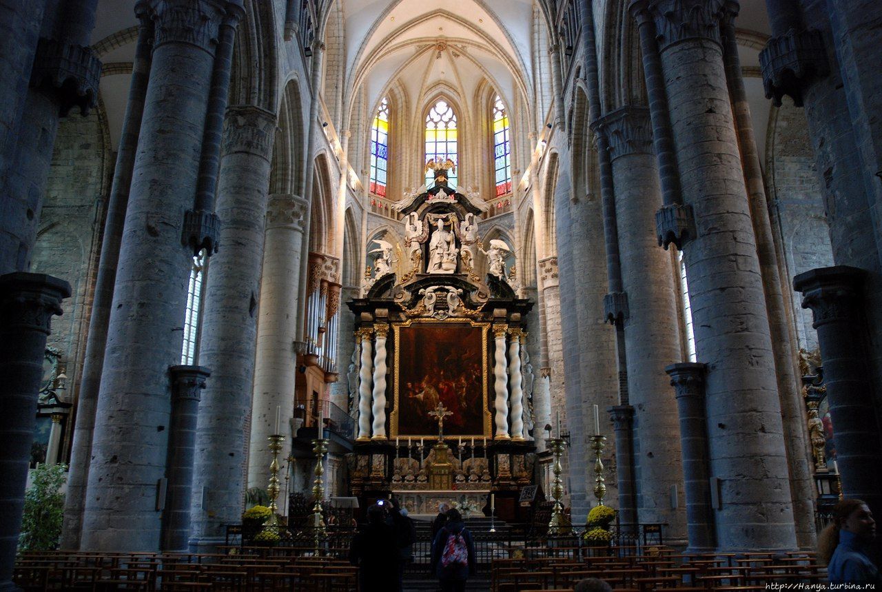 Церковь Святого Николая. Фото из интернета Гент, Бельгия