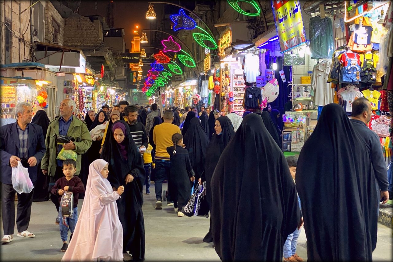 Гостеприимный Ирак ч.5 — исламская роскошь вечерней Кербелы Кербела, Ирак