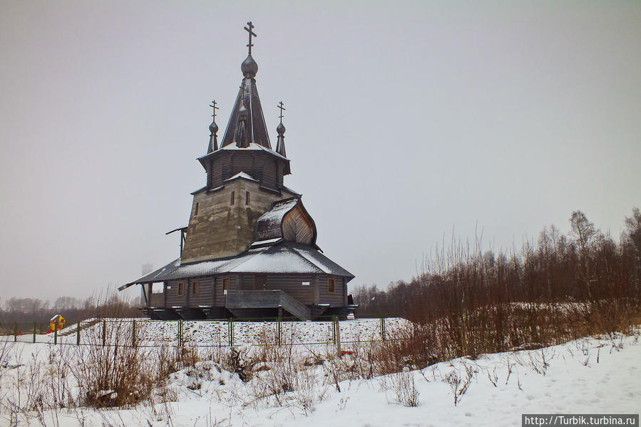 церковь Николая Чудотворца в Повенце Медвежьегорск, Россия