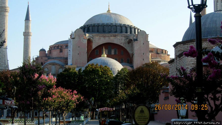Собор Святая София Стамбул, Турция