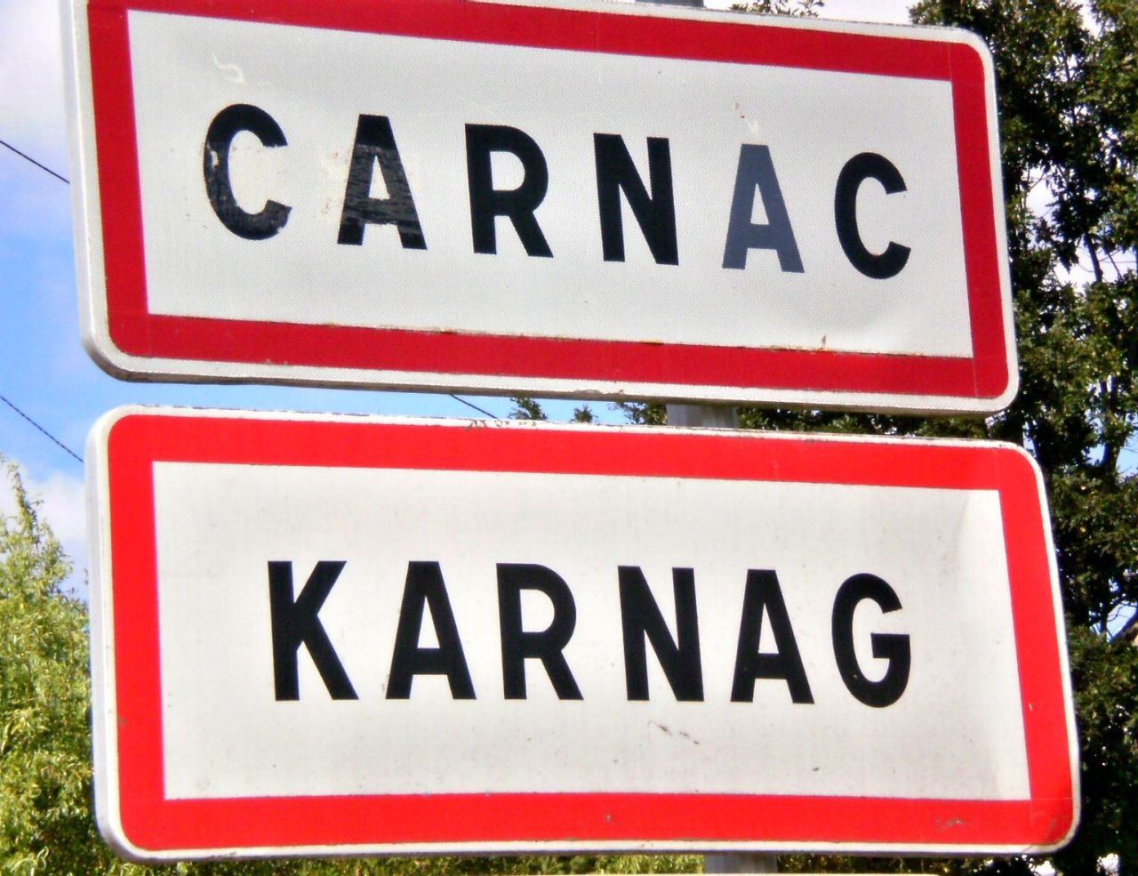 Карнакские мегалиты Карнак, Франция