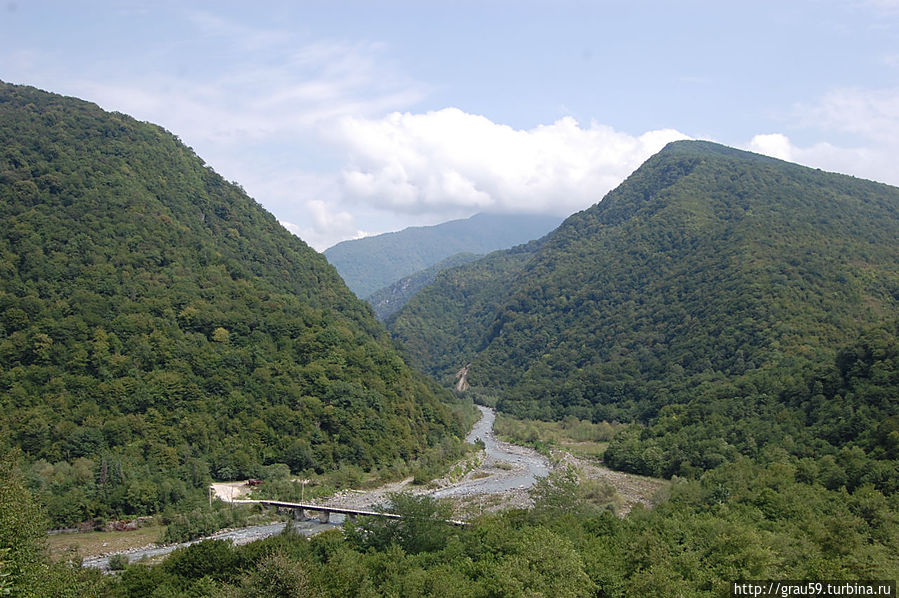 Вдоль реки Гумиста. Псху-Гумиста Заповедник, Абхазия