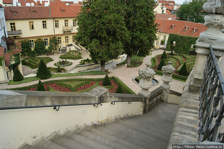 Вртбовский сад Прага, Чехия