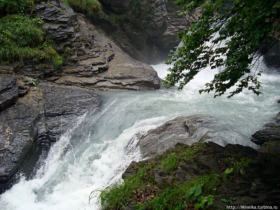 Рейхенбахский водопад Майринген, Швейцария