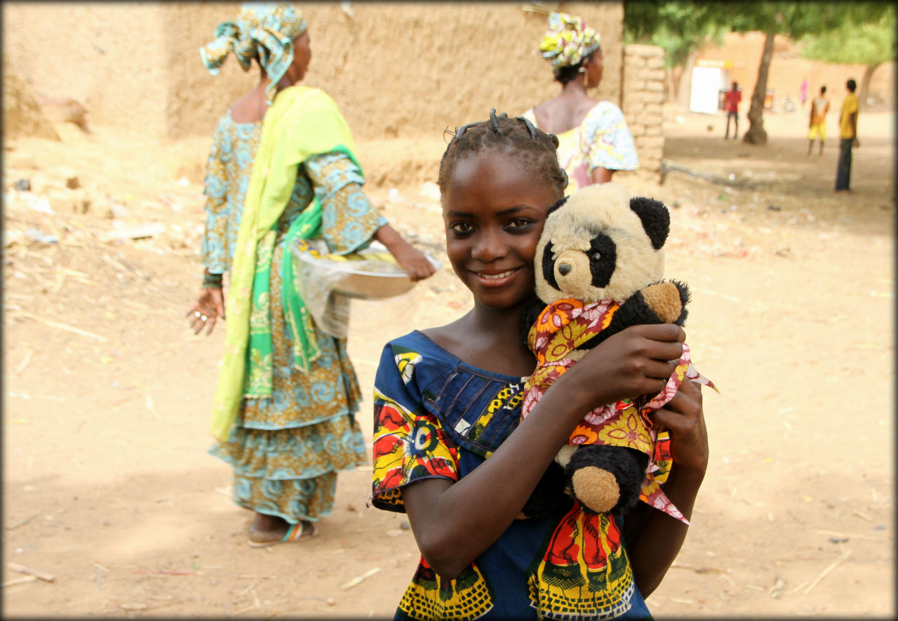 Колоритная деревня или дети, к которым хочется вернуться Сегу, Мали