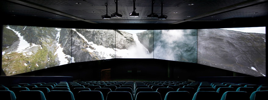 Панорамный кинотеатр в Nature center