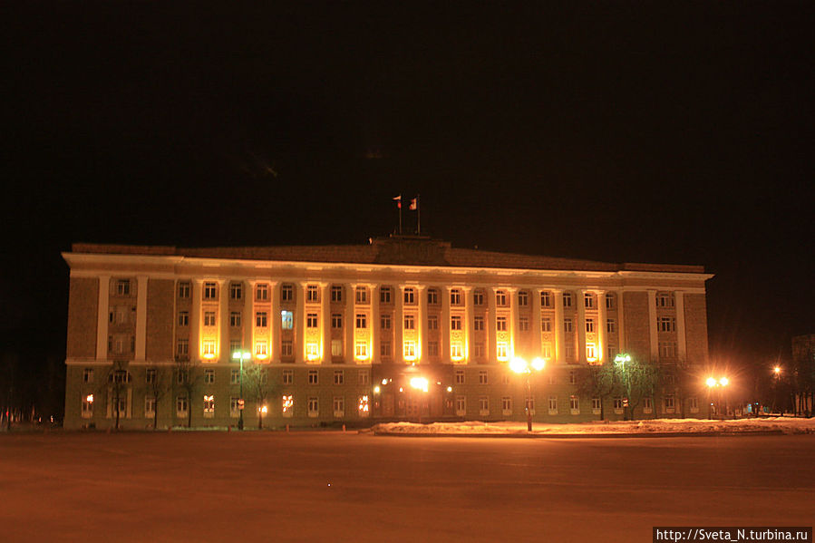Ночной Новгородский Кремль Великий Новгород, Россия
