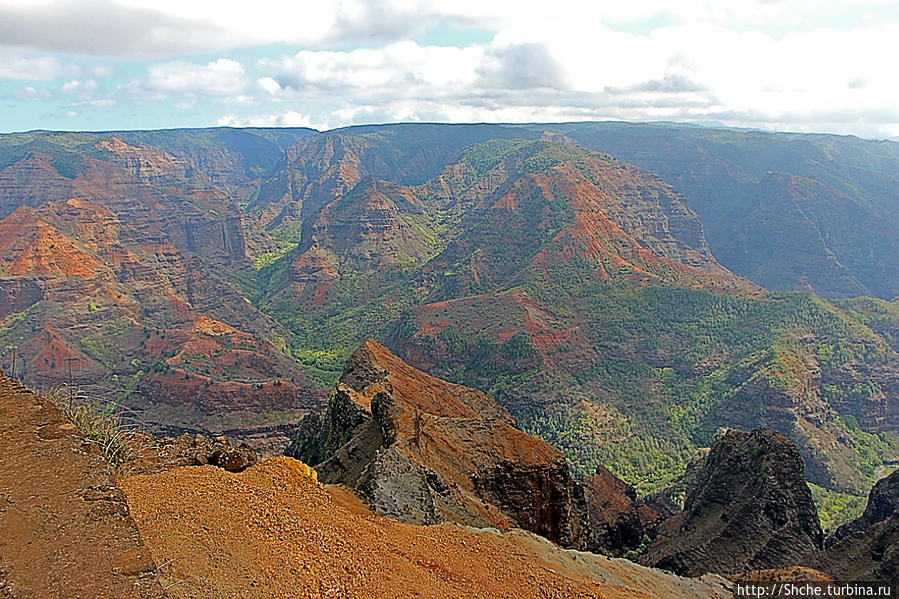 Ваймеа (Waimea Сanyon) — Великий Тихоокеанский каньон Каньон Ваймеа Парк Штата, CША