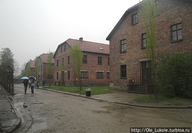 На территории Аушвиц 1 Освенцим, Польша