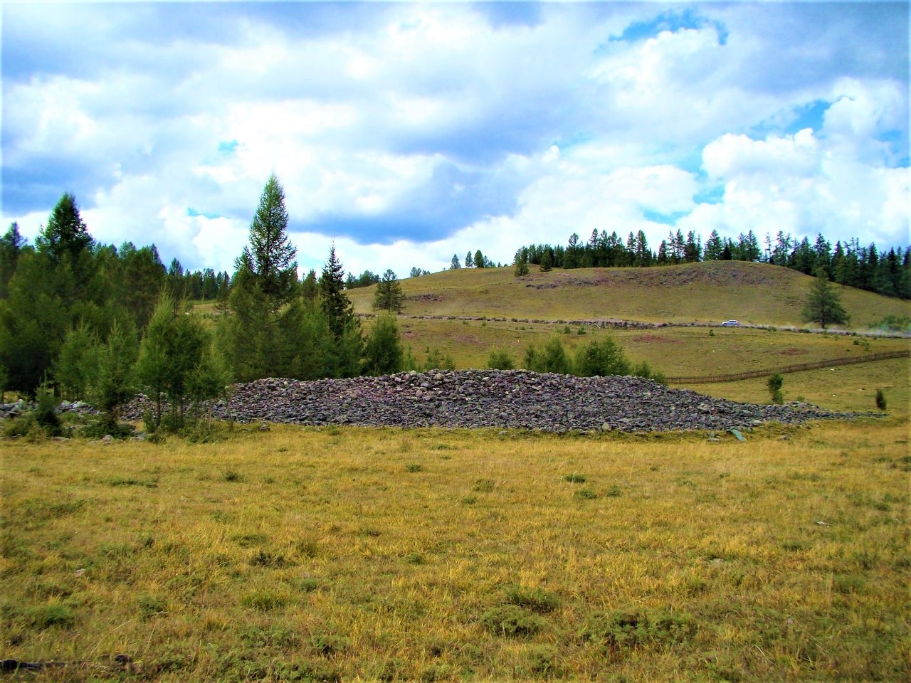 Пазырыкские курганы / Pazyryk burial mounds