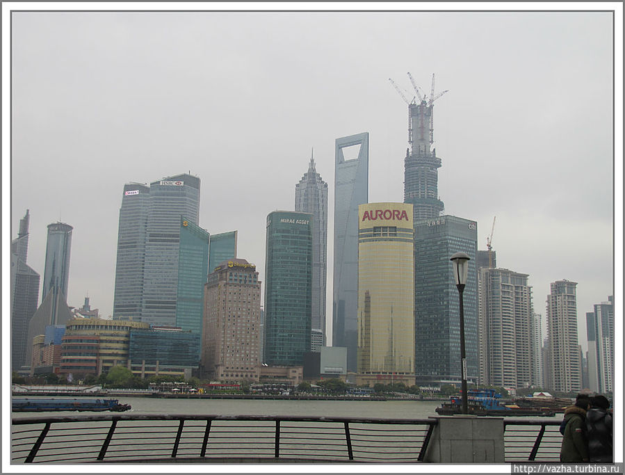 Набережная Вайтань Шанхай, Китай