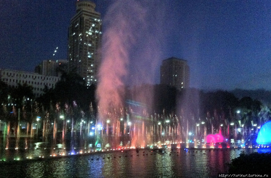 Волшебные фонтаны Манилы Манила, Филиппины