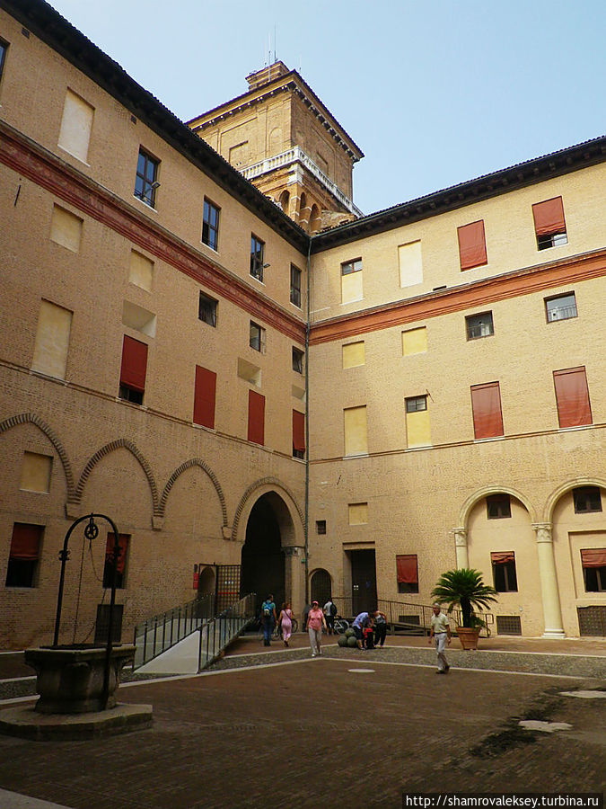 Феррара. Крепость Феррара, Италия Феррара. Крепость Феррара, Италия