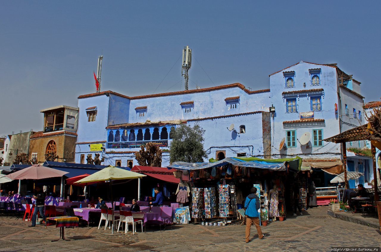 Голубой Шефшауэн — пожалуй, самый красивый город Марокко Шефшауэн, Марокко