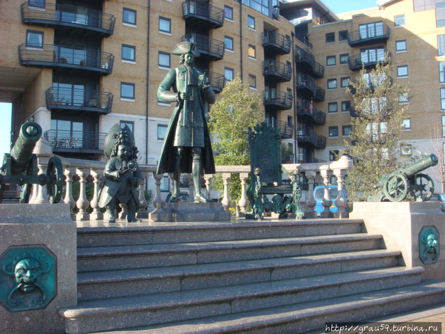 Памятник Петру Первому в Гринвиче (из Интернета) Москва, Россия