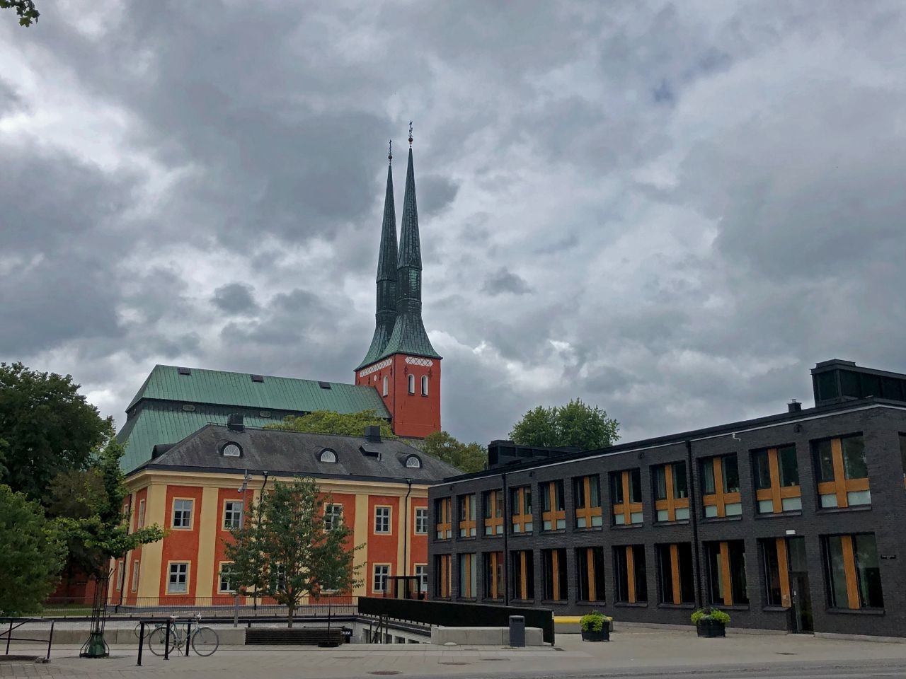 Центр города Векше Векшё, Швеция