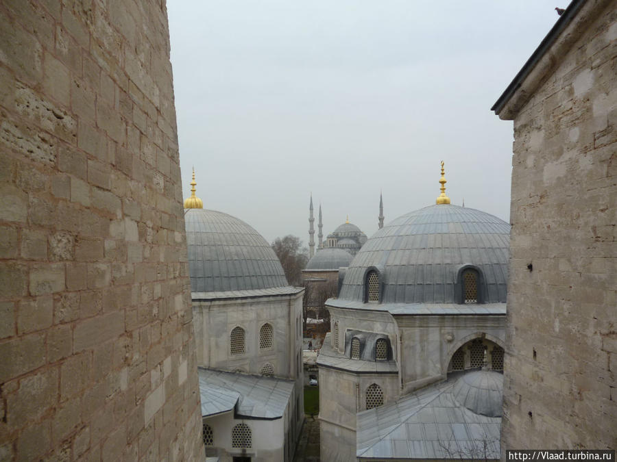 Из окна святой Софии Стамбул, Турция