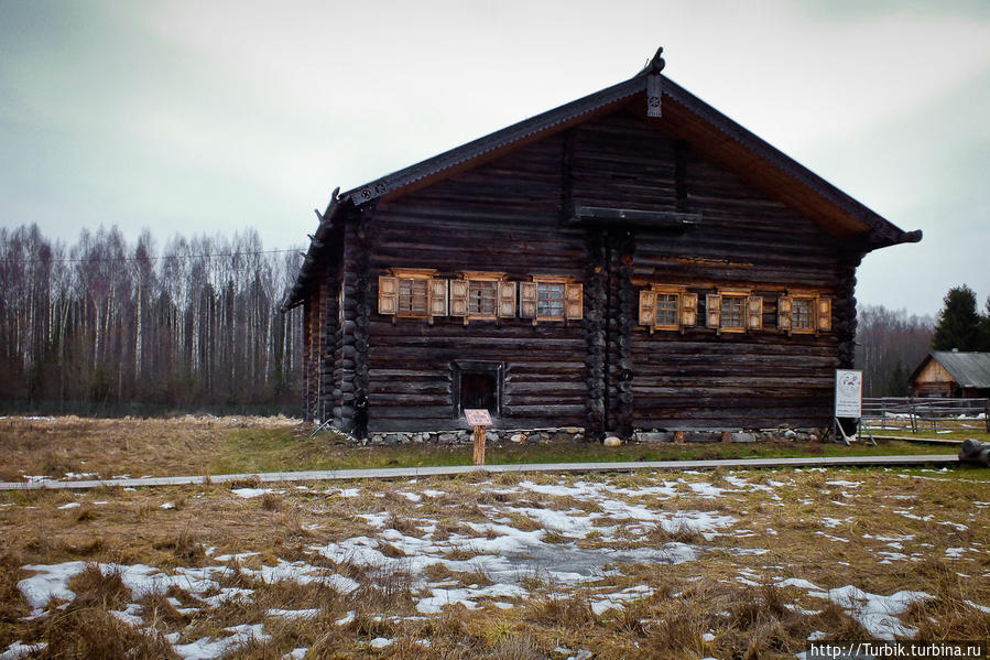 дом Н. М. Юрова из деревни Криуля Тарногского района Вологда, Россия
