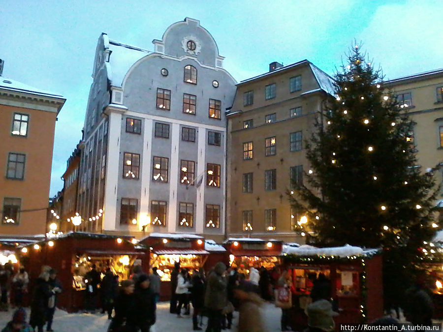 Старый город Стокгольм, Швеция Старый город Стокгольм, Швеция