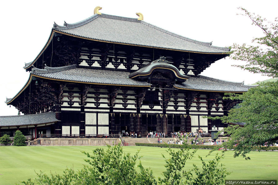 Современный облик Храм приобрёл в 1709 году Нара, Япония