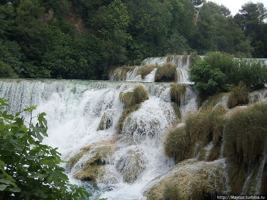 Буйство  воды. Национальный парк Крка, Хорватия