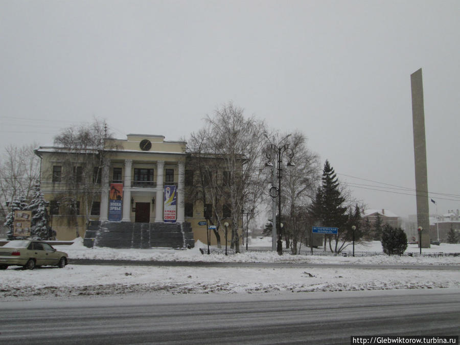 Прогулка по Тюмени в апрельский снегопад Тюмень, Россия