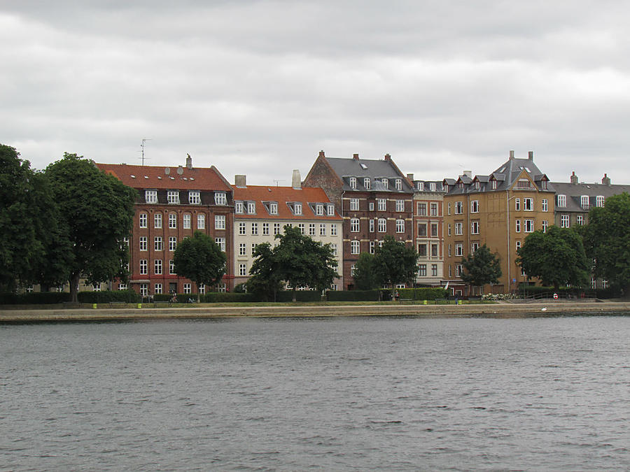 Озеро святого Георгия Копенгаген, Дания