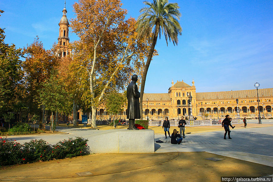 Площадь Испании Севилья, Испания Площадь Испании Севилья, Испания