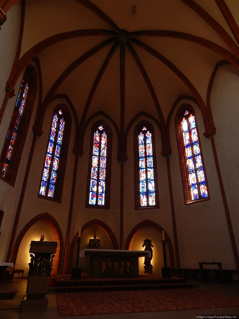 Католическая церковь Св. Галла, ранее кафедральный собор Ладенбург, Германия