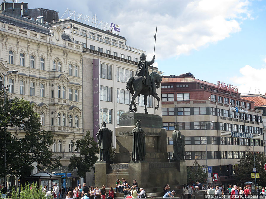 Памятник Святому Вацлаву Прага, Чехия
