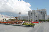 Площадь Ленина, здание правительства Хабаровского края