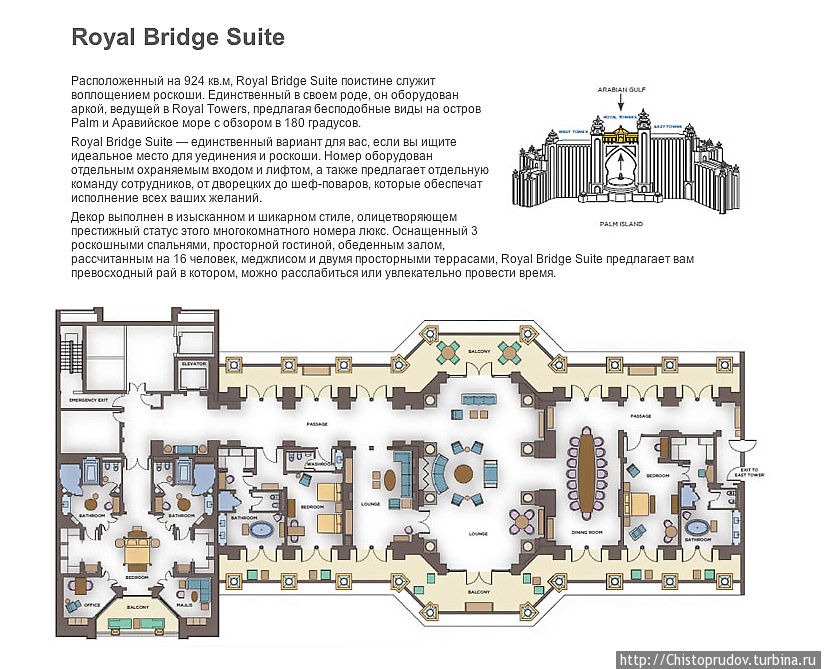 Описание и планировка номера. Напомню, он стоит 50 тысяч долларов за ночь. Дубай, ОАЭ