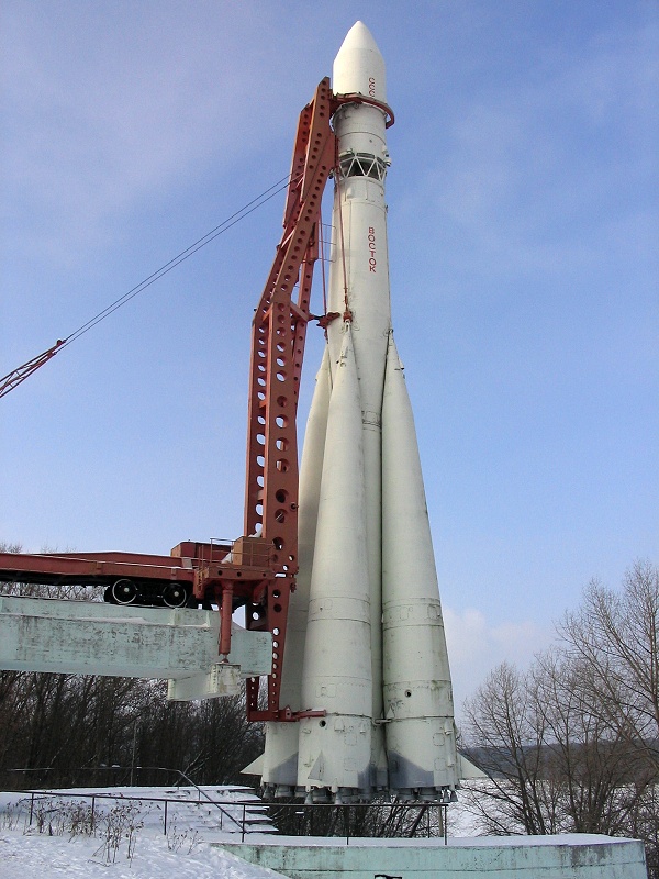 Макет ракеты Восток Калуга, Россия