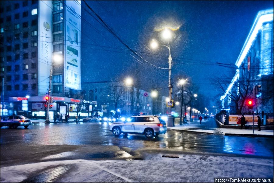 Как у нас внезапно наступила зима Воронеж, Россия