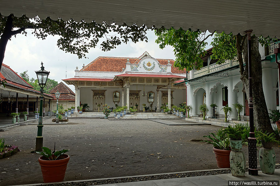 Дворец султана. Джокьякарта. Ява, Индонезия