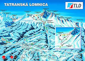 Схема лыжных трасс