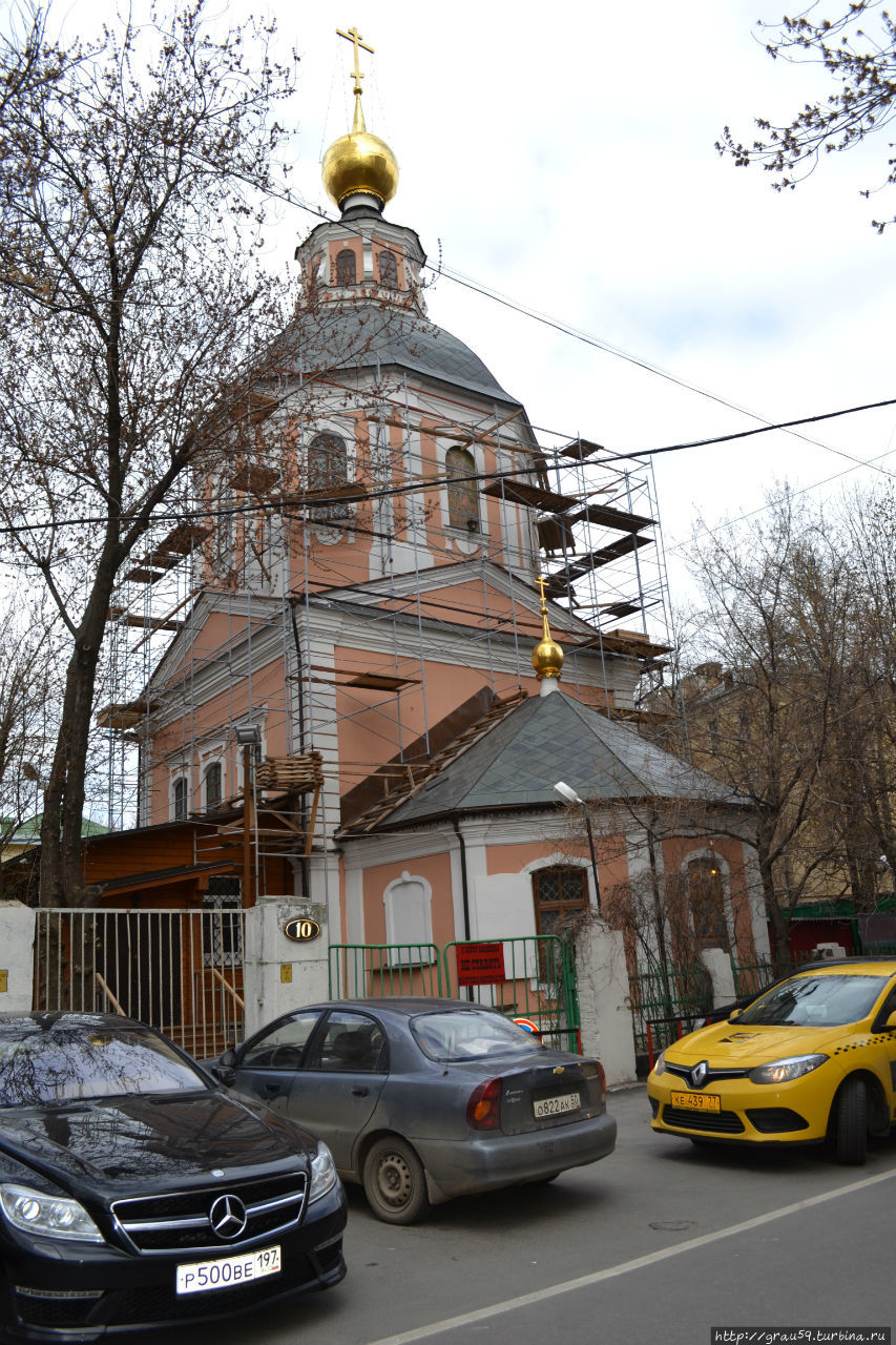 Храм Спаса Преображения на Болвановке Москва, Россия