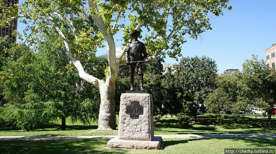 Где в Техасе памятник Линкольну?