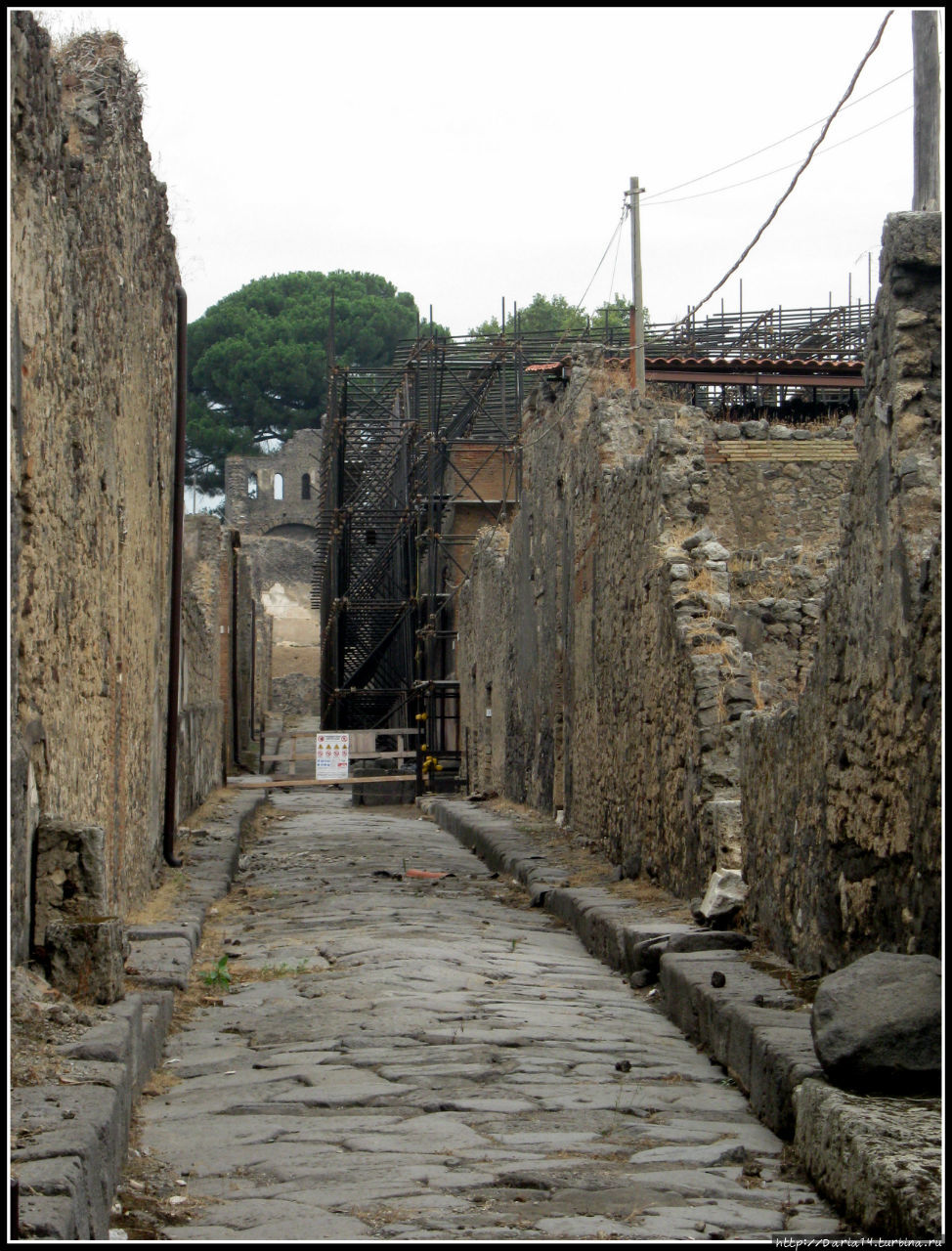 Город, погребенный под пеплом Помпеи, Италия