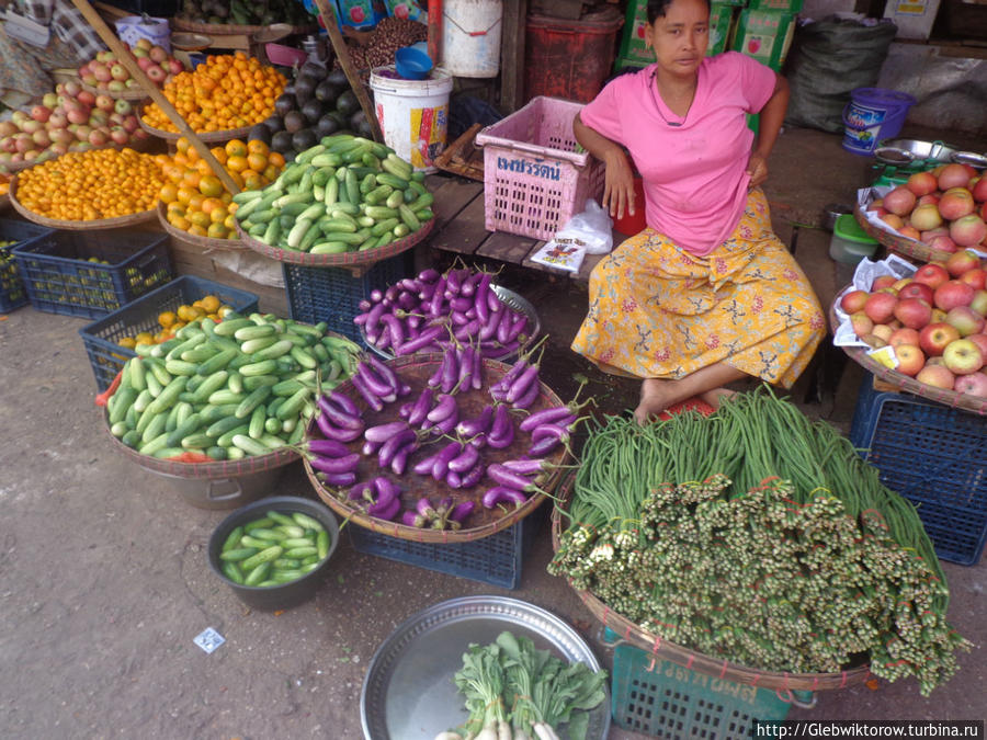 Market Than Lyin Янгон, Мьянма