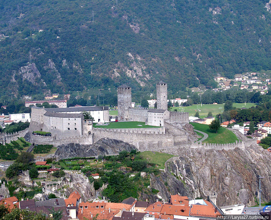 Замок Кастельгранде Беллинцона, Швейцария