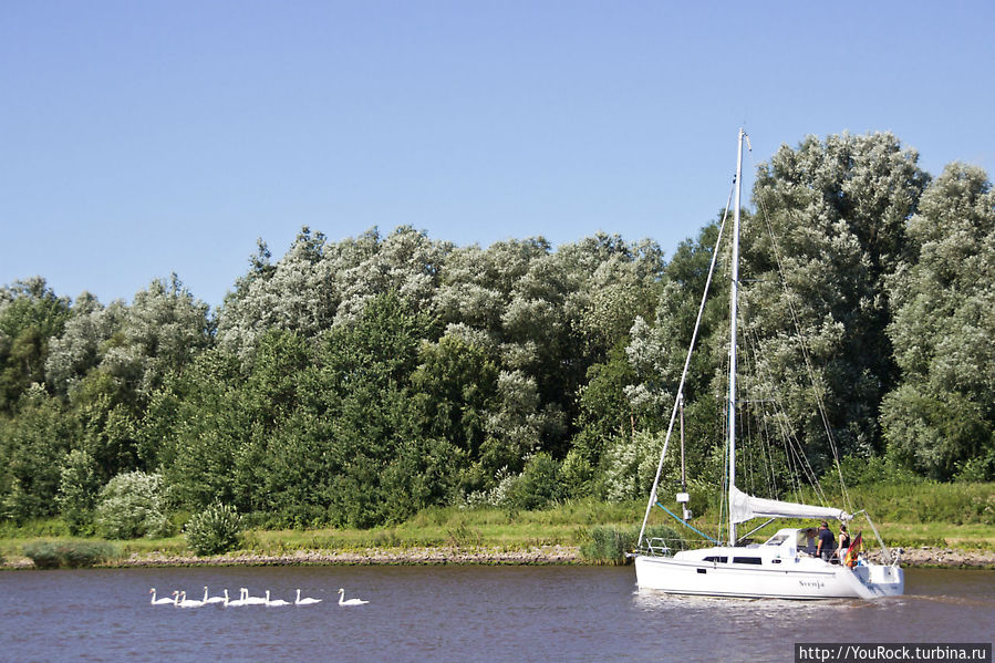 Кильский канал на парусной яхте Киль, Германия