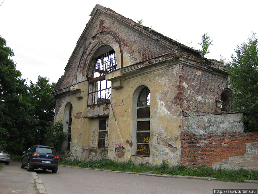 Руины церкви лютеранского сельского прихода  (бывшей церкви  доминиканского монастыря). Выборг, Россия