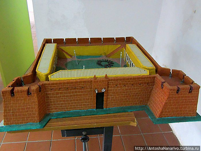 Макет форта Макет форта