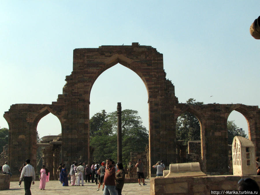 Железная колонна, Нью-Дели, Индия Дели, Индия